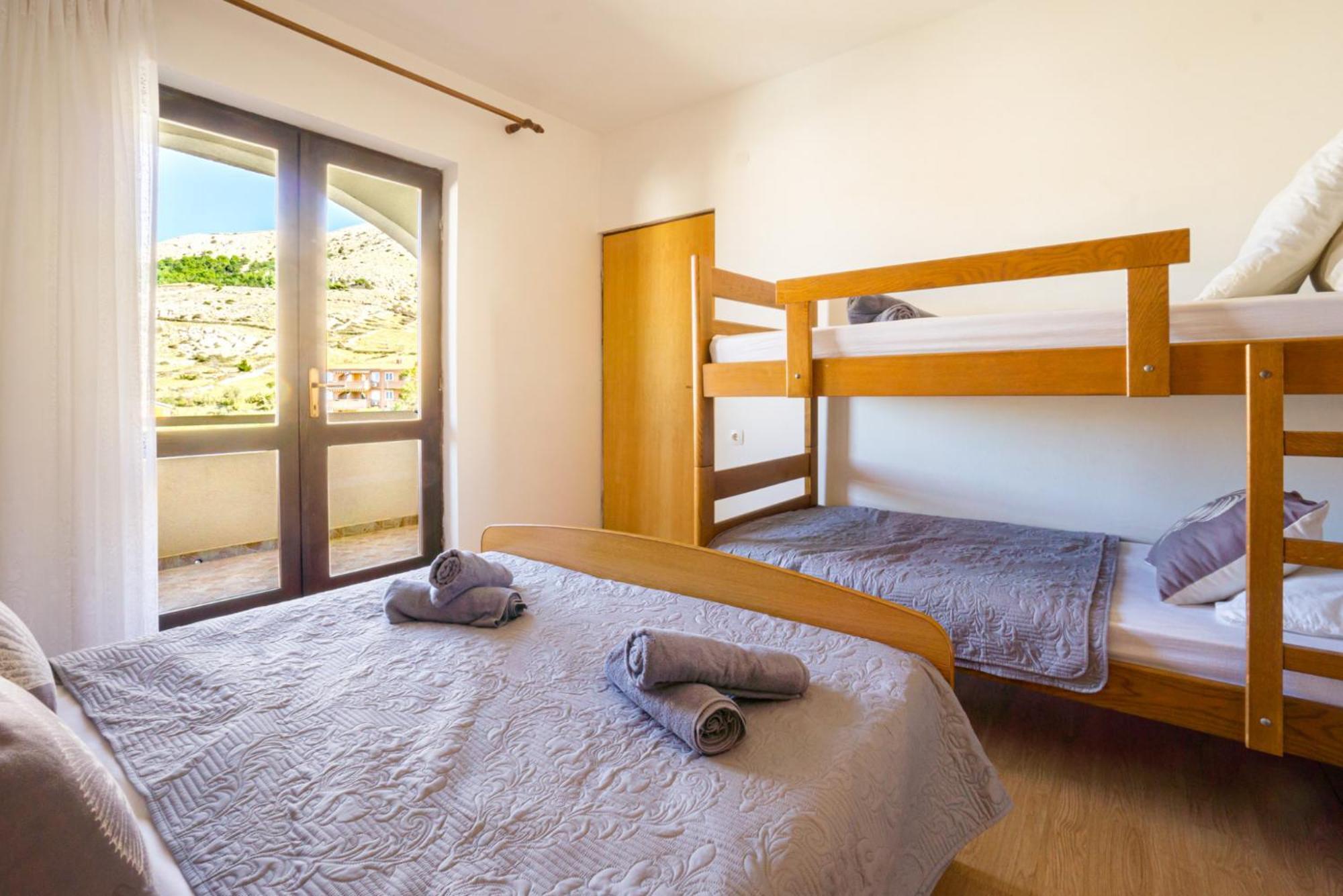 Apartment And Room Bacic Metajna Ruang foto
